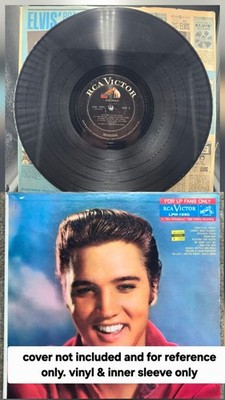 ELVIS PRESLEY -FOR LP FANS ONLY 1959 RCA LPM-1990 MONO REPLACEMENT VINYL VG