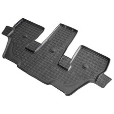 3D Gummi Fussmatten passend für BMW X7 | G07 | BJ ab 2019 | 6-Sitzer | 3. Reihe 