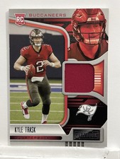 2021 Panini Playbook Rookie Materials Kyle Trask Memorabilia Buccaneers #RMA-KTR