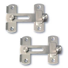 2 pcs Flip Latch Gate Latches,4 inch Safety Door Lock for Barn Wood Fence Sli...