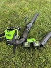Greenworks Pro 80V 610 CFM Brushless Backpack Leaf Blower w/ Battery & Charger — photo 1