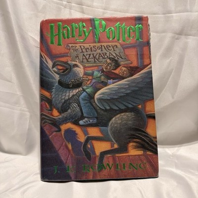 Harry Potter Prisoner of Azkaban J.K. Rowling 1999 Hardcover 1st Am Dust