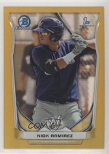 2014 Bowman Chrome Prospects Gold Refractor 48/50 Nick Ramirez #BCP35 4y4