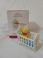 2014 HALLMARK ORNAMENT BABY'S FIRST CHRISTMAS WINNIE THE POOH BRAND