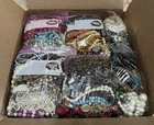 20lbs+ Lot of Vintage to Now WEARABLE Mixed Costume Jewelry Box Bulk Resale #3!