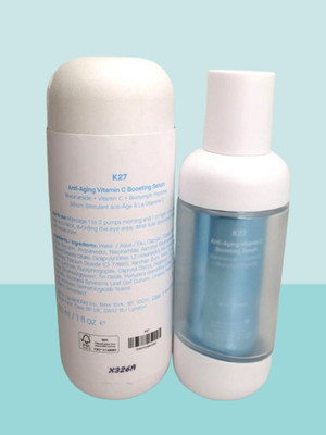 SPOILED C. K27 ANTI AGING VITAMIN C BOOSTING SERUM 1 OZ BOXED