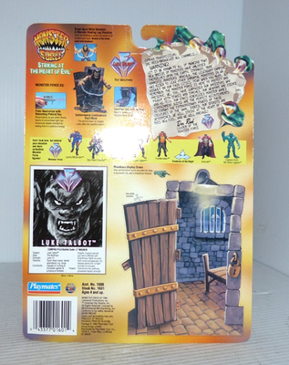 Vintage 1996 Monster Force The Wolfman Action Figure NOS Unopened