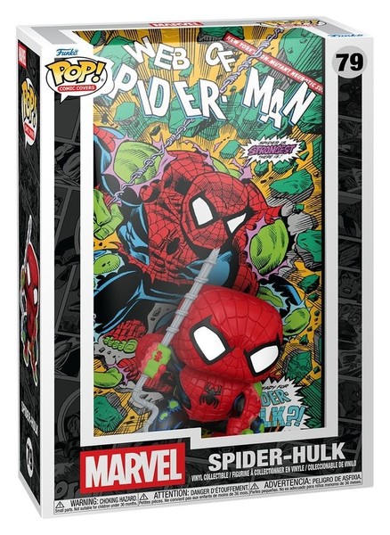 Marvel Funko Pop! Comic Cover Vinyl Figur Spider-Hulk (79)-image