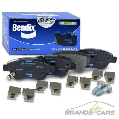 BENDIX BREMSBELÄGE BREMSKLÖTZE SATZ VORNE FÜR OPEL ADAM CORSA D FIAT DOBLO
