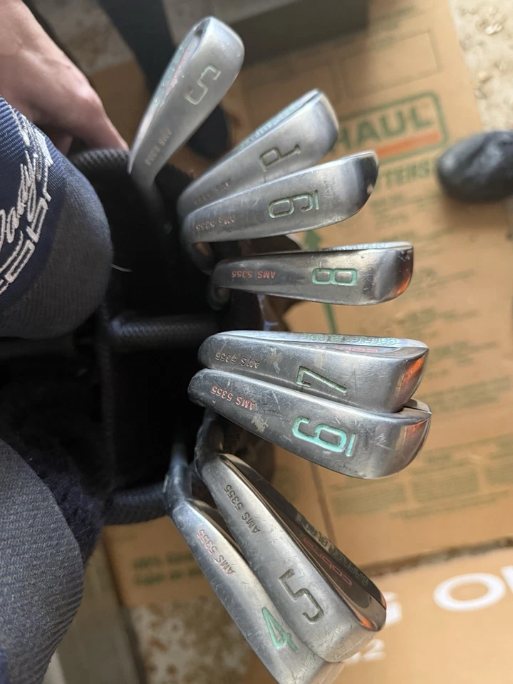 Ladies Cobra Golf Clubs – Baffler Blade Irons 4-SW + Driver/3/5 + Bag - Image 2 of 4