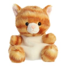 Aurora® Adorable Palm Pals™ Meow Kitty™ Stuffed Animal - Fun Mini, Orange 