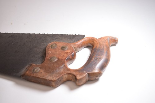 Disston D8 Skewback Paneelsäge 22" Klinge 9 TPI um 1896-1917 - Bild 10 von 17