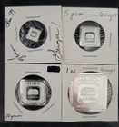Geiger Edelmetalle Silver 1 oz, 10 gram, 5 gram, 1 gram bar lot