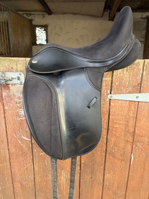 Thorowgood Dressursattel 17,5 schwarz