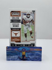 2025 Panini University of Texas NIL College Contenders #5 Quintrevion Wisner