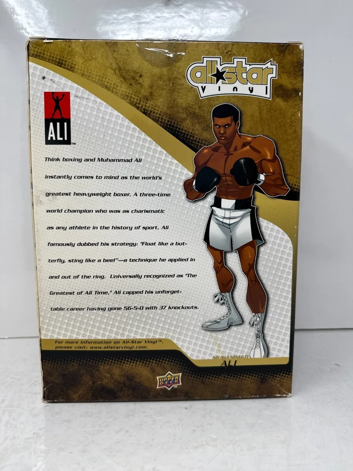 Upper Deck All-Star Vinyl Muhammad Ali 10" Inch Boxing Figure - Image 4 of 4