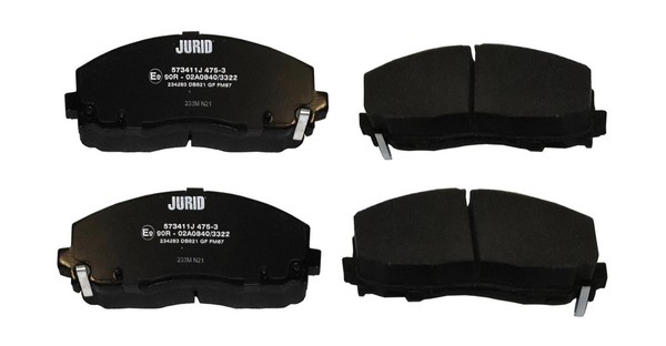 Bremsbelagsatz Scheibenbremse Jurid 573411J FüR Jeep Dodge Lancia Chrysler Fiat-image