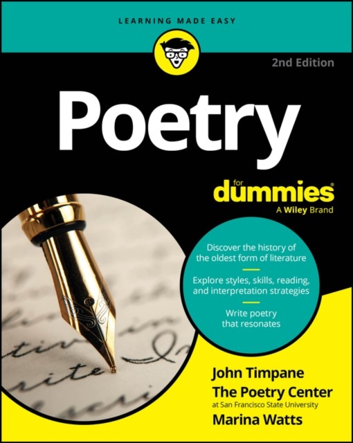 Poetry For Dummies by John  Timpane (Paperback Book)