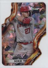 2021 Bowman's Best Heatwave Die-Cut Atomic Refractor Mike Trout #HW-10 00ek