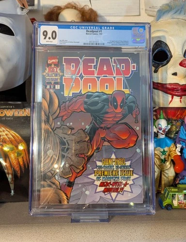 Deadpool #1 Vol.3 1997 Marvel Comics CGC Graded 9.0 Wraparound Ed Mcguinness