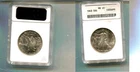 1943 P WALKING LIBERTY SILVER HALF DOLLAR ANACS MS65 OLD HOLDER 7236T