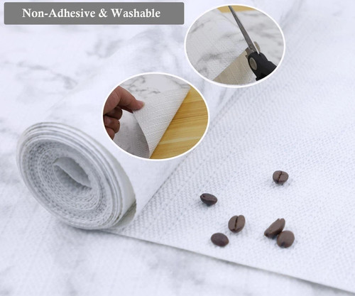 Shelf Liners Non Adhesive 24 Inch WideX20 Ft Cabinet Drawer Slip Waterproof - Picture 4 of 4