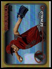 2024 Topps #271 Paul Sewald Gold Foil