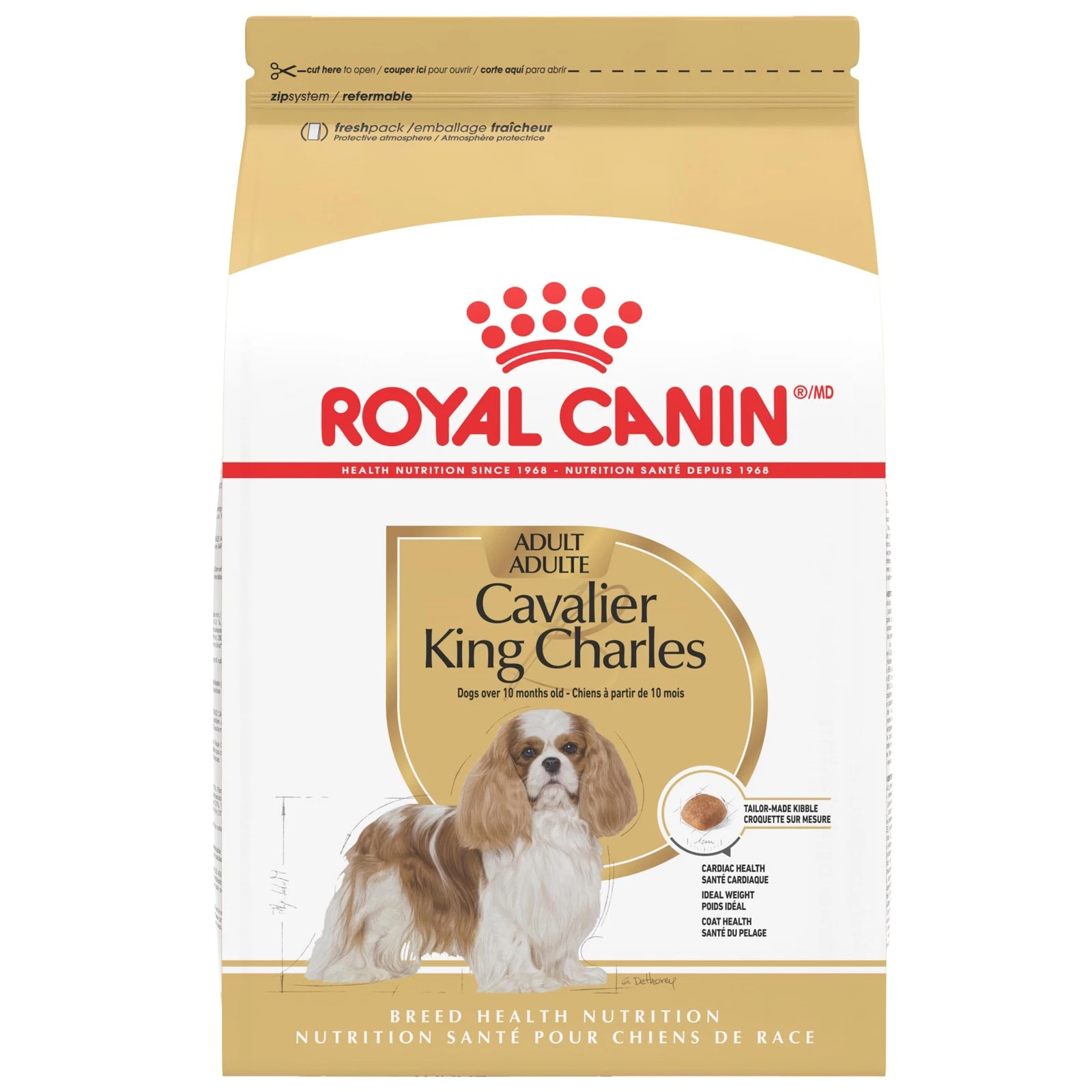 Royal Canin Cavalier King Charles Spaniel Adult Dry Dog Food 10 Pound Bag