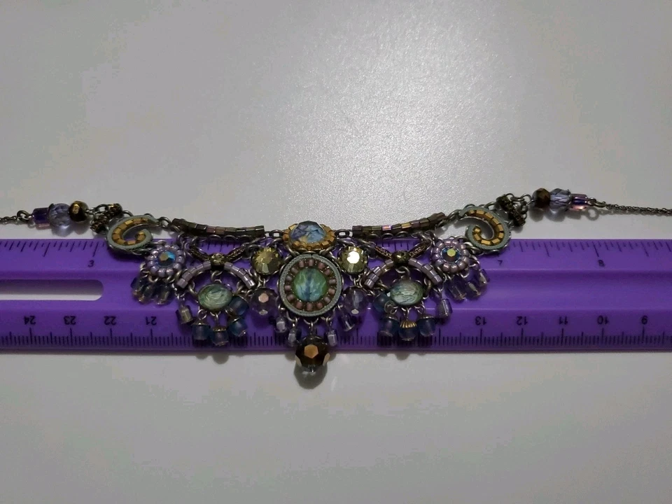 Collar de cristal con cuentas místicas Ayala Bar Foto 4 de 4