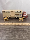 New ListingTonka Horse Van Livestock Transport Truck 811974-A w/ Animals 1970s VTG
