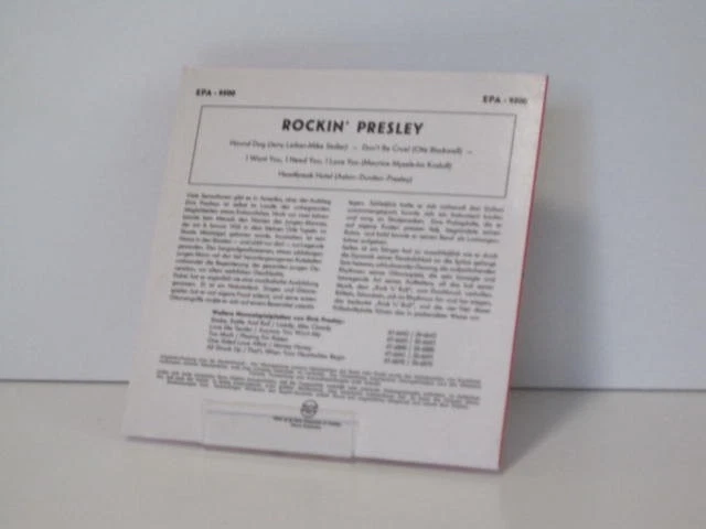 Promo CD BMG In-house Gift: Rockin' Presley (1999 BMG Germany) - Bild 2 von 4