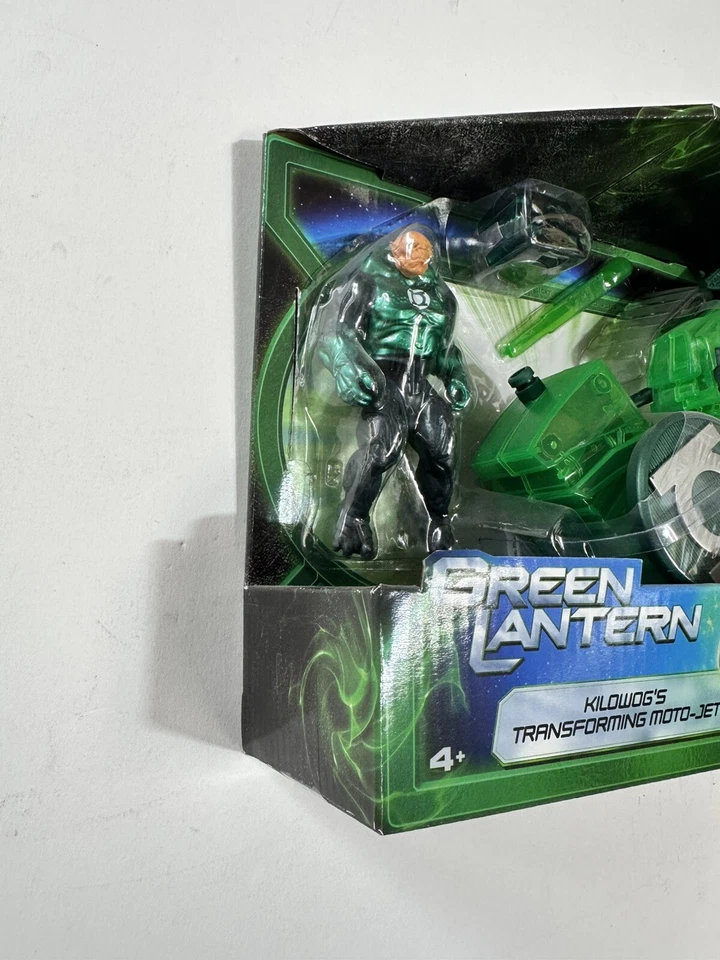 DC Comics Green Lantern Kilowog Transforming Jet Sets Mattel 4” - Nuevo y sellado Foto 4 de 4