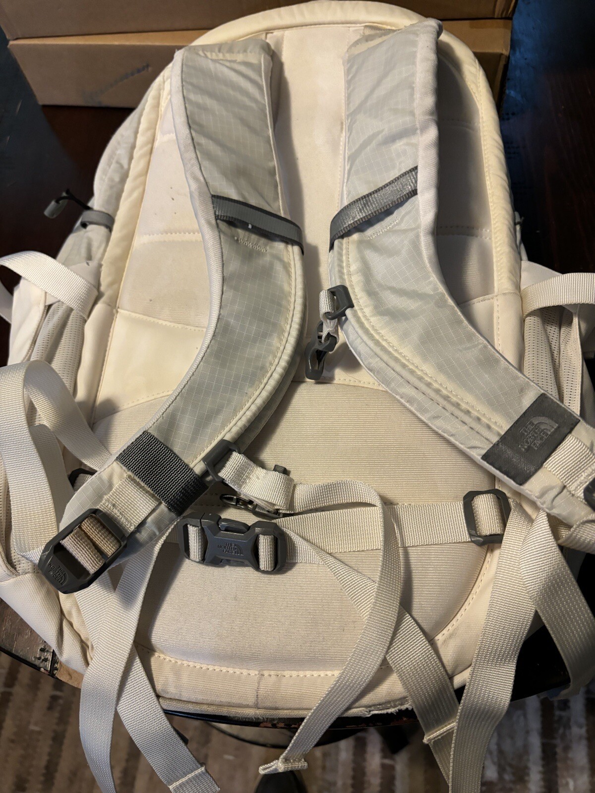 The North face Book Bag White eBay