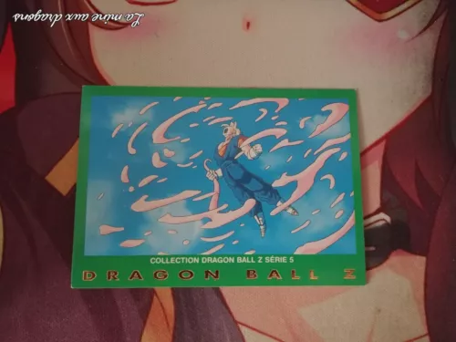 Carte Dragon Ball Z Serie Part 5 n° 40 card DBZ Panini Verte rare Vegetto