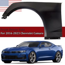 Front Driver Fender For 2016-2023 Chevrolet Camaro Primed Steel OEM# 23221297