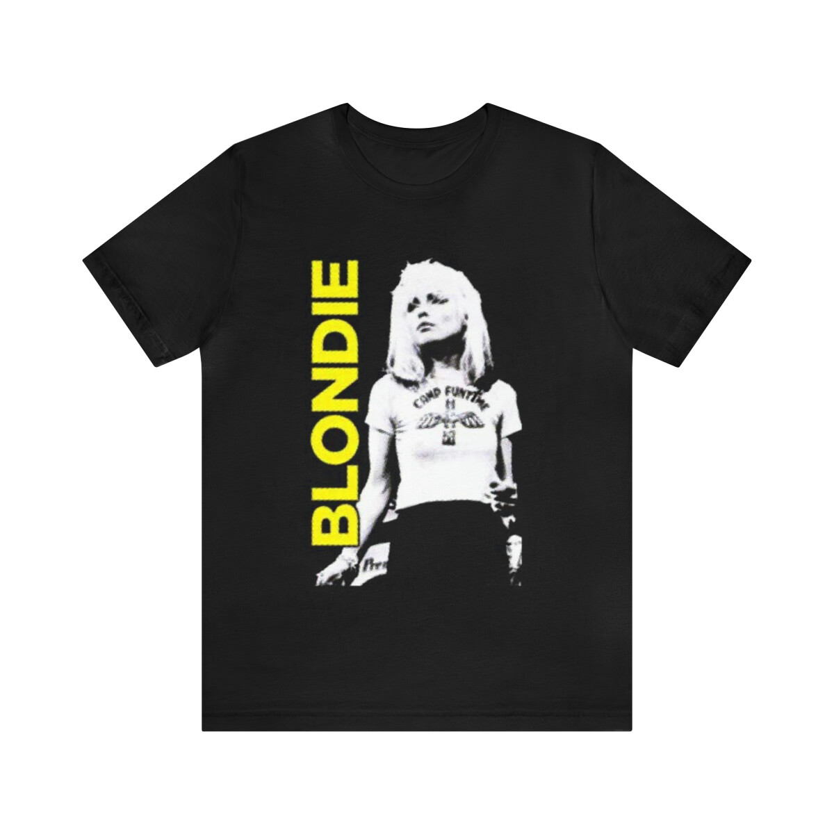 BLONDIE Tシャツ usa製 Vintage 00s Blondie Direct From New York City 1977 Tour black t-shirt sz