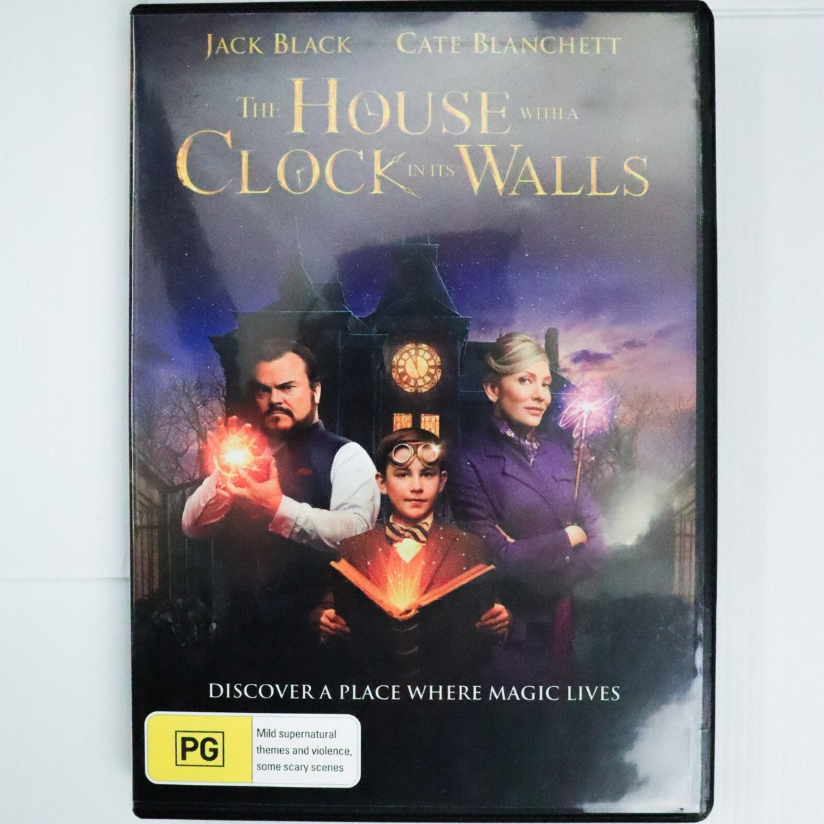 The House with a Clock in Its Walls (DVD, 2018) Jack Black Horror Fantasy Film