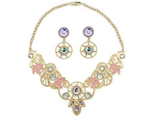 Disney Princess Costume Jewelry Set - Snow White, Rapunzel, Belle, Tiana