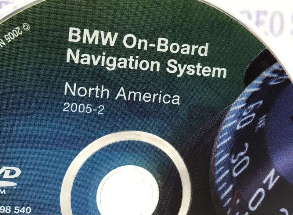 BMW 645CI 650ci 2006 navegación navegación DVD OEM 65900398540 S0001-0075-502 "D007" Foto 3 de 4