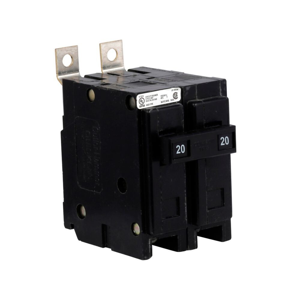 Qbhw2020 Eaton QBHW2020 Quicklag Industrial Thermal-Magnetic Circuit Breaker ...
