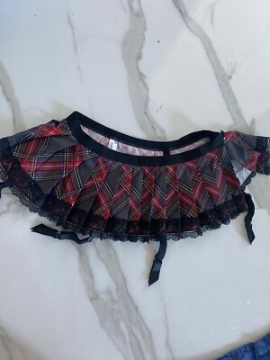 Chantal Thomass garter belt skirt L