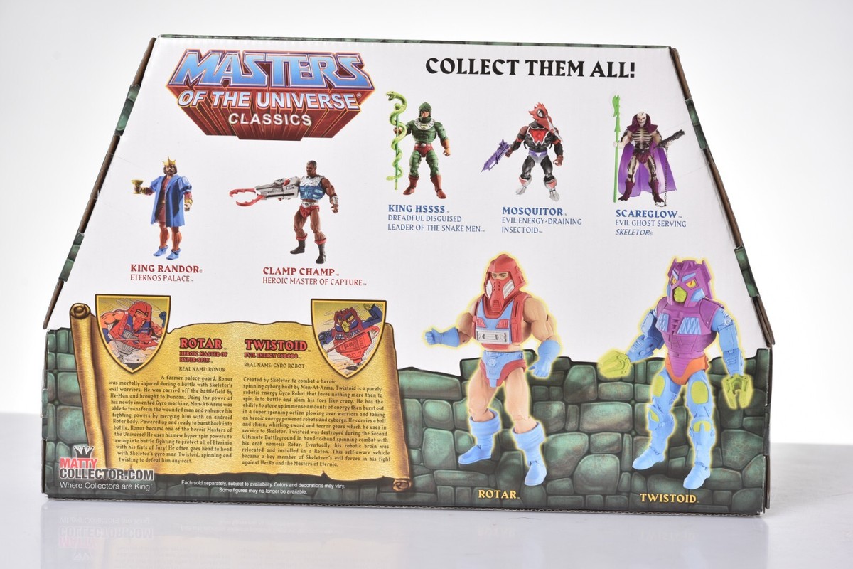 マスターズ オブ ザ ユニバース クラシックス ROTAR & TWISTOID Amazon