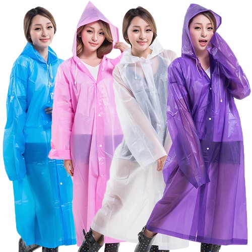 Unisex Raincoat Waterproof Rain Jacket 