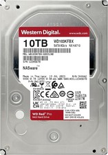 Western Digital WD Red Pro 10TB Hard Disk 3.5" NAS RAID SATA 7200 RPM WD103KFBX