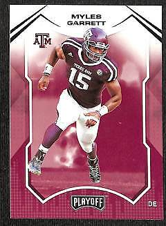2022 Chronicles Playoff Draft Picks Myles Garrett #21 Texas A&M Football  Card