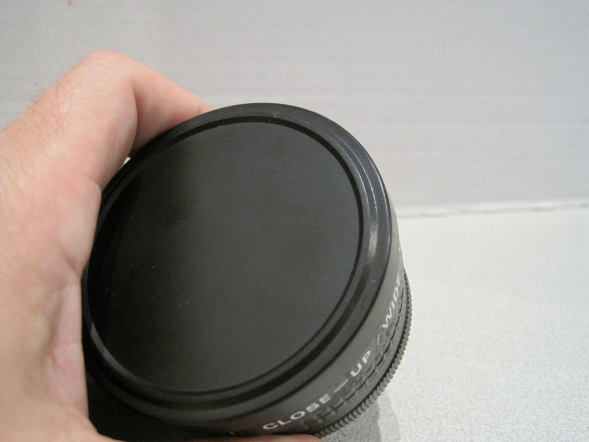 Fixation Macro Ambico V-0311 58mm Pour Caméscope – Grand Angle Et Macro – état Neuf