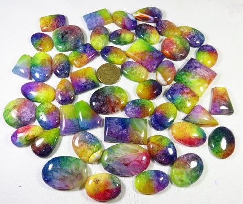 Magnifique Quartz Rubis 53,05 Carats. Cabochon Poire Pierre