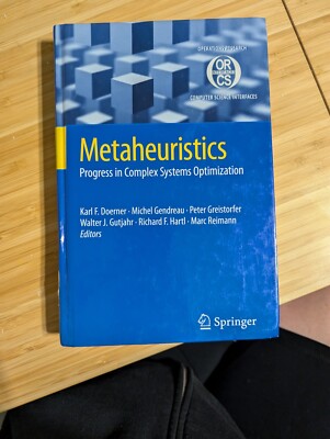 Operations Research/Computer Science Interfaces Ser.: Metaheuristics : Progress