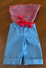Vintage 1982 Barbie My First Picnic Outfit #5611 - Top and Shorts/Tagged