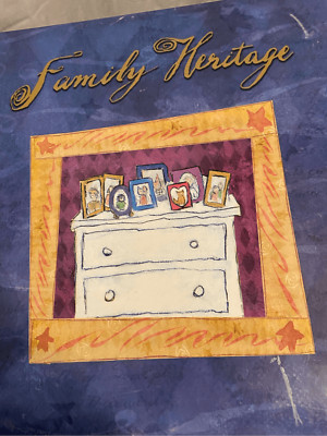 New Family Heritage Kit Album 10  Pages 12 X 12 plus extra 20 top loaded refill